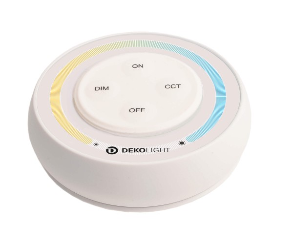 Deko-Light Steuerung RF, RF-smart, Fernbedienung, weiß, 1 Zone, Single/CCT, IP20, Kunststoff, Weiß