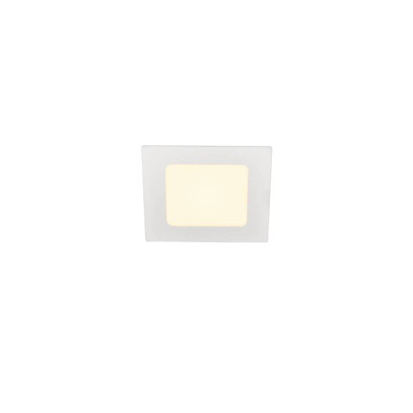 SENSER 12 Indoor LED Deckeneinbauleuchte eckig weiß