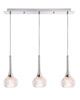 Deko-Light Pendelleuchte, Ksora, Glas, farblos transparent, 28W, 230V Deko-Light Pendelleuchte, Ksora, Glas, farblos transparent, 28W, 230V