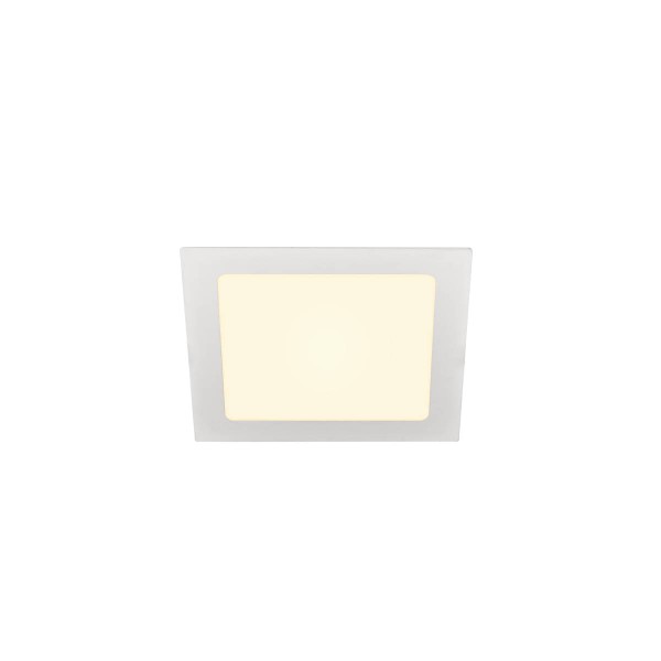 SENSER 18 Indoor LED Deckeneinbauleuchte eckig weiß