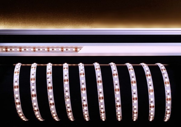 Deko-Light Flexibler LED Stripe, 3528-120-12V-3000K-5m, Kupfer, Weiß, Warmweiß, 120°, 30W, 12V