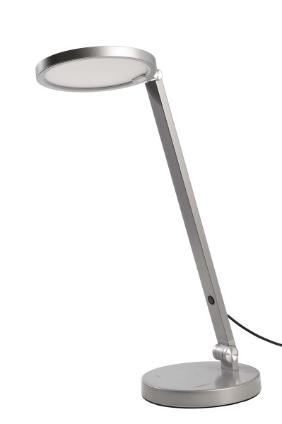 Deko-Light Tischleuchte, Adhara Small, Aluminium, Silber, Warmweiß, 120°, 10W, 230V, 355mm