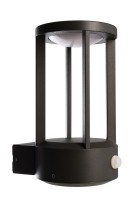 Deko-Light Wandaufbauleuchte, Albaldah Motion, Aluminium Druckguss, Grau, Warmweiß, 120°, 13W Deko-Light Wandaufbauleuchte, Albaldah Motion, Aluminium Druckguss, Grau, Warmweiß, 120°, 13W