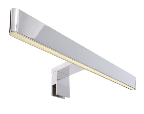 Deko-Light Möbelaufbauleuchte, Spiegel Line I, Aluminium, silberfarben Chrom, Warmweiß, 120°, 8W