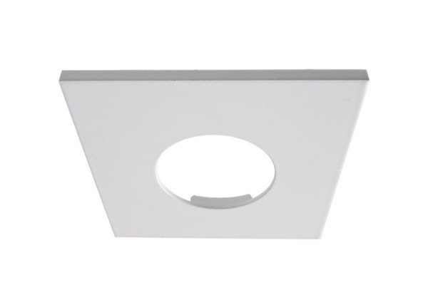 Deko-Light Zubehör, Abdeckung Weiß matt eckig für COB 68 IP65 + Mizar II, Aluminium, Weiß-matt