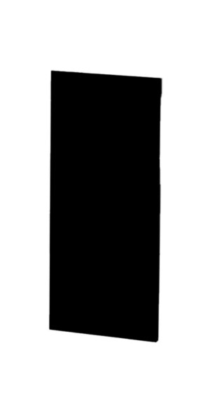 Deko-Light Profil Endkappe, PLANO ES Endkappe Aufbau schwarz, Aluminium, Schwarz