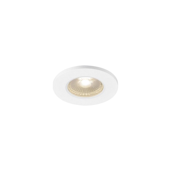 KAMUELA, Brandschutz Deckeneinbauleuchte, LED, 3000K, weiß, 38°, dimmbar, IP65