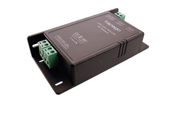 Deko-Light Controller, RF Single, Kunststoff, Schwarz, 12-24V, 115x57mm