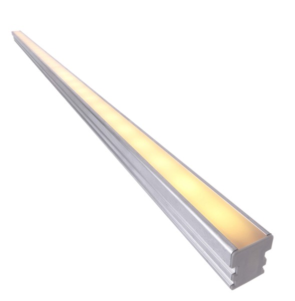 Deko-Light LED Bar / Tube, Sagittae, Aluminium Strangpressprofil, Silber, Warmweiß, 100°, 5W, 24V
