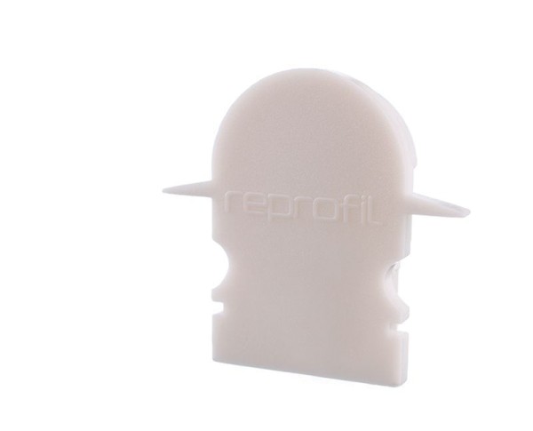 Reprofil Profil Zubehör, Endkappe R-ET-02-10 Set 2 Stk, Kunststoff, Weiß, 25x6mm