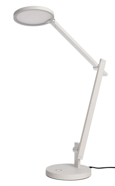 Deko-Light Tischleuchte, Adhara, Aluminium, Weiß, Warmweiß, 120°, 12W, 230V, 498mm