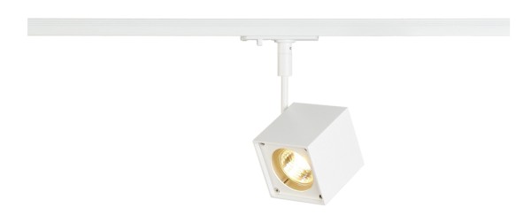 ALTRA DICE, Spot für Hochvolt-Stromschiene 1Phasen, LED GU10 51 mm, eckig, weiß, 50W