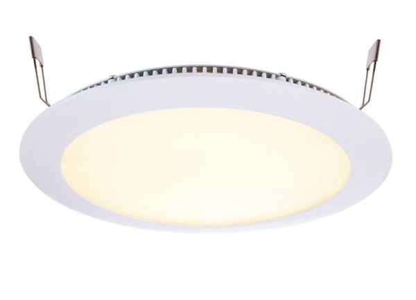 Deko-Light Deckeneinbauleuchte, LED Panel 16, Aluminium Druckguss, weiß, Warmweiß, 115°, 13W, 17-18V