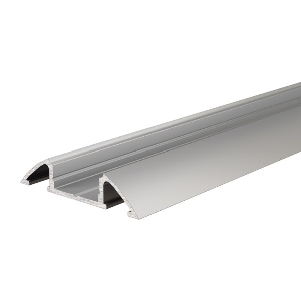 Reprofil, Unterbau-Profil flach AM-01-10 für LED Stripes bis 11,3 mm, Silber-matt, eloxiert