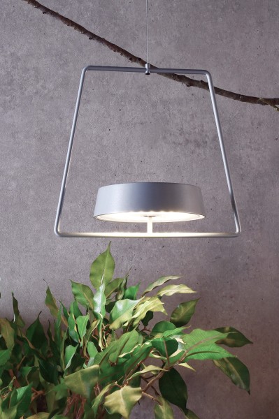 Deko-Light Tischleuchte, Kopf Magnetleuchte Miram Grau, Aluminium Druckguss, Grau, Warmweiß, 47°