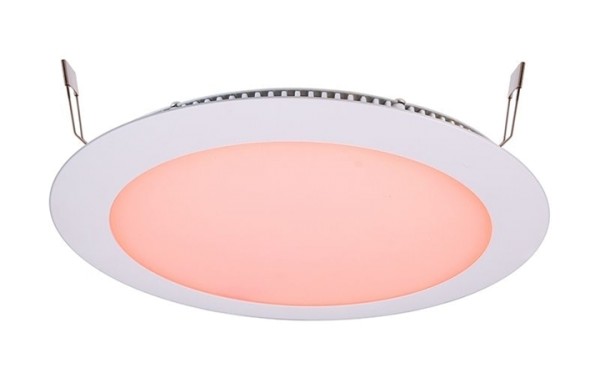 KapegoLED Deckeneinbauleuchte, LED Panel 16, inklusive Leuchtmittel, Weiß, RGB, Abstrahlwinkel: 115°