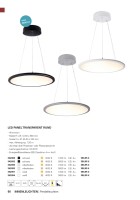 Vorschau: Deko-Light Pendelleuchte, LED Panel transparent, Aluminium, weiß, Warmweiß, 155°, 50W, 20-39V Vorschau: Deko-Light Pendelleuchte, LED Panel transparent, Aluminium, weiß, Warmweiß, 155°, 50W, 20-39V