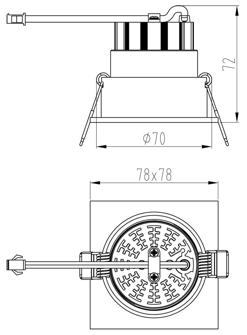 Einbauleuchten | Deckenleuchten | INNENBEREICH | LEDLabs.de | Keine