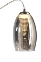 Vorschau: Deko-Light Pendelleuchte, Electra, Glas, silberfarben Chrom, Warmweiß, 100°, 12W, 230V Vorschau: Deko-Light Pendelleuchte, Electra, Glas, silberfarben Chrom, Warmweiß, 100°, 12W, 230V