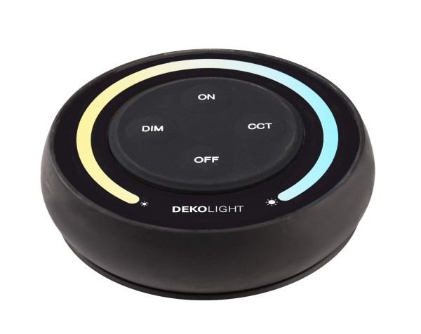 Deko-Light Steuerung RF, RF-smart, Fernbedienung, schwarz, 1 Zone, Single/CCT, IP20, Kunststoff, 3V