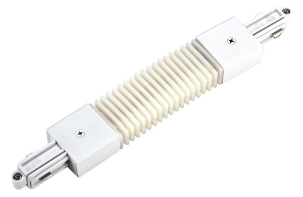 FLEXVERBINDER, für Hochvolt 1Phasen-Aufbauschiene, weiß