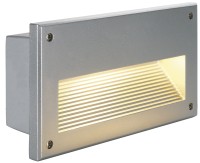 Vorschau: BRICK DOWNUNDER, Outdoor Wandeinbauleuchte, C35, IP44, silbergrau, max. 40W Vorschau: BRICK DOWNUNDER, Outdoor Wandeinbauleuchte, C35, IP44, silbergrau, max. 40W
