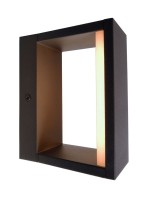 Deko-Light Wandaufbauleuchte, Cata, Aluminium Druckguss, anthrazit, Warmweiß, 100°, 6W, 230V Deko-Light Wandaufbauleuchte, Cata, Aluminium Druckguss, anthrazit, Warmweiß, 100°, 6W, 230V