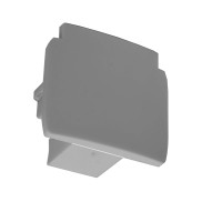 Deko-Light Schienensystem 3-Phasen 230V, D Line Endkappe, Kunststoff, Fenstergrau RAL 7040, 31x35mm Deko-Light Schienensystem 3-Phasen 230V, D Line Endkappe, Kunststoff, Fenstergrau RAL 7040, 31x35mm