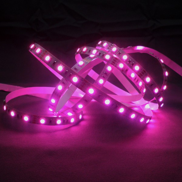 Flexibler LED Strip, 5m, 5050, SMD, RGB, 12V DC, 10,80 W/m, IP65