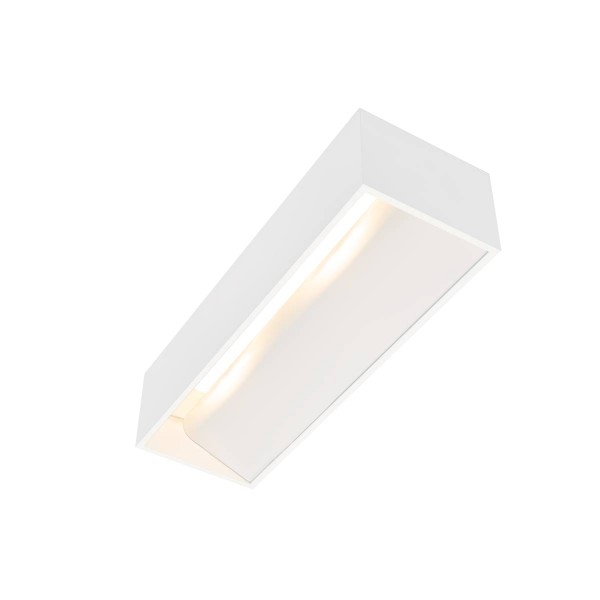 LOGS IN L Indoor LED Wandaufbauleuchte schwarz/messing 3000K TRIAC dimmbar