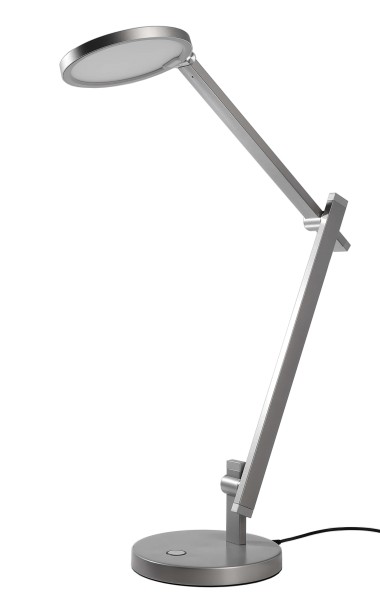 Deko-Light Tischleuchte, Adhara, Aluminium, Silber, Warmweiß, 120°, 12W, 230V, 498mm