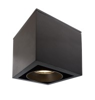 Deko-Light Deckenaufbauleuchte, Ceti, Aluminium Druckguss, schwarz, Warmweiß, 35°, 9W, 230V, 85x85mm Deko-Light Deckenaufbauleuchte, Ceti, Aluminium Druckguss, schwarz, Warmweiß, 35°, 9W, 230V, 85x85mm