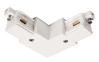 Deko-Light 1-Phasen Schienensystem, D One 90°-Verbinder, rechts, weiß, Kunststoff, Weiß, 230V Deko-Light 1-Phasen Schienensystem, D One 90°-Verbinder, rechts, weiß, Kunststoff, Weiß, 230V