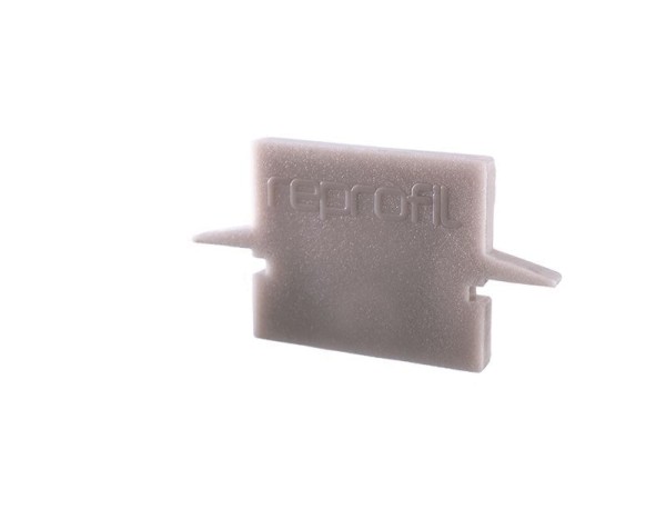 Reprofil Profil Zubehör, Endkappe H-ET-01-08 Set 2 Stk, Kunststoff, Grau, 23x6mm