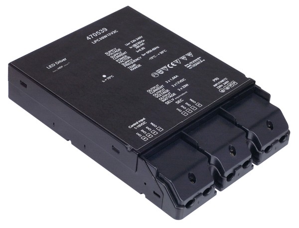LED-NETZTEIL, 60W, 12V, 3-fach dimmbar über 1-10V