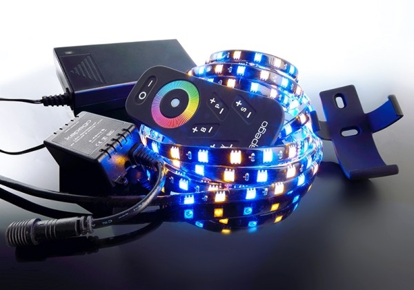 Deko-Light LED Mixit Set, RF 5050-240-RGB+2700K-4,0m, Kupfer, Schwarz, RGB + Warmweiß, 120°, 50W