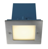 FRAME OUTDOOR, Wandeinbauleuchte, LED, 3000K, IP44, eckig, edelstahl, 1,5W FRAME OUTDOOR, Wandeinbauleuchte, LED, 3000K, IP44, eckig, edelstahl, 1,5W