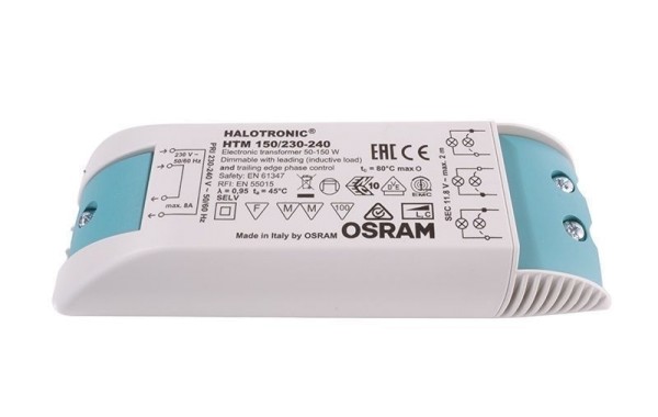 Osram Netzgerät, BASIC, DIM, CV, HTM150 / AC, Kunststoff, Grau / Grün, 150W, 11V, 4390mA, 153x54mm