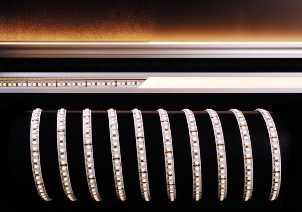 Deko-Light Flexibler LED Stripe, 3528-180-24V-3000K-5m-Nano, Kupfer, Weiß, Warmweiß, 120°, 75W, 24V