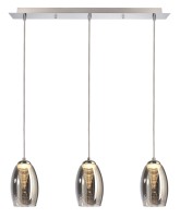 Vorschau: Deko-Light Pendelleuchte, Electra, Glas, silberfarben Chrom, Warmweiß, 100°, 12W, 230V Vorschau: Deko-Light Pendelleuchte, Electra, Glas, silberfarben Chrom, Warmweiß, 100°, 12W, 230V