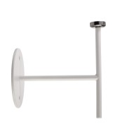 Deko-Light Zubehör, Wandhalter für Magnetleuchte Miram Weiß, Aluminium Druckguss, Weiß, 85mm Deko-Light Zubehör, Wandhalter für Magnetleuchte Miram Weiß, Aluminium Druckguss, Weiß, 85mm