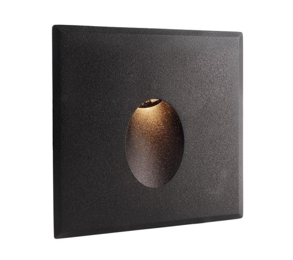 Deko-Light Zubehör, Abdeckung schwarz rund für Light Base COB Indoor, Aluminium, Schwarz, 85x85mm