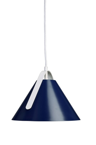 Deko-Light Pendelleuchte, Diversity, Metall, Blau RAL5013, 40W, 230V, 200mm