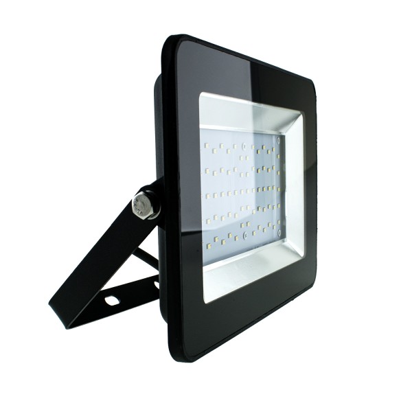 50W LED Outdoor Fluter, 4.500K, 4.250 Lumen, SMD, IP65, Schwarz, 230V