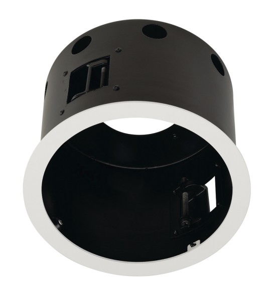 EINBAURAHMEN 1 FRAME, für AIXLIGHT PRO, rund, weiß matt,  Ø/H 17,5/12,5 cm