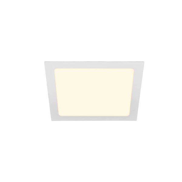 SENSER 24 Indoor LED Deckeneinbauleuchte eckig weiß