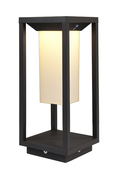 Deko-Light Stehleuchte, Samas Solar 340, Aluminium Druckguss, dunkelgrau, Warmweiß, 98°, 2W, 3V