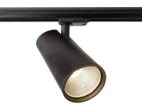 Deko-Light Schienensystem 3-Phasen 230V, Luna 40, Aluminium Druckguss, schwarz mattiert, Warmweiß Deko-Light Schienensystem 3-Phasen 230V, Luna 40, Aluminium Druckguss, schwarz mattiert, Warmweiß