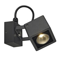 NAUTILUS, Outdoor Wand- und Deckenleuchte, LED, 3000K, IP54, eckig, anthrazit, 9W NAUTILUS, Outdoor Wand- und Deckenleuchte, LED, 3000K, IP54, eckig, anthrazit, 9W