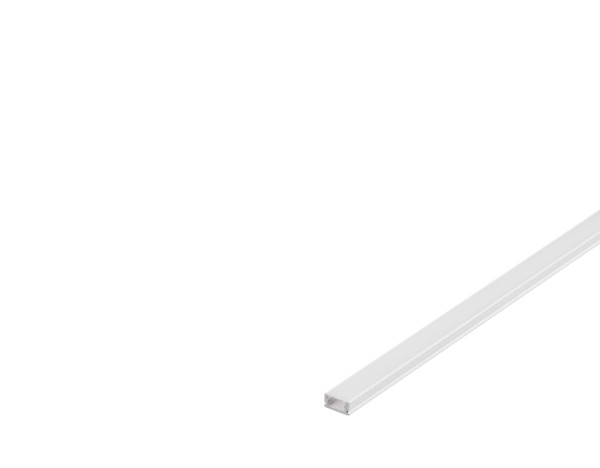 GLENOS, Linear-Profil 1107, weiß matt, 1 m